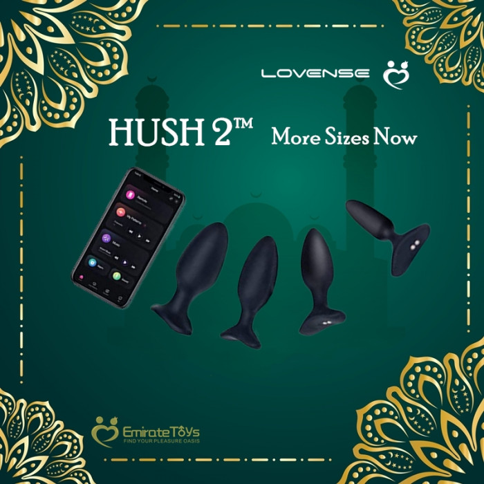 Hush 2™ Buy Lovense Bluetooth Butt Plugs Sex Toys In